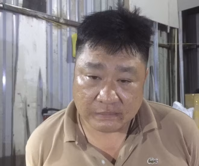 Bị can Trần Quốc Vỉnh.
