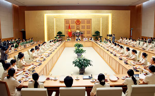 Toàn cảnh buổi gặp mặt.