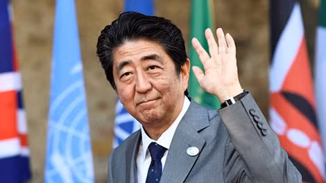 Thủ tướng Nhật Bản Shinzo Abe. Thủ tướng Nhật Bản Shinzo Abe.
