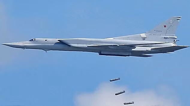 Máy bay Tu-22M3 của Nga. Máy bay Tu-22M3 của Nga.