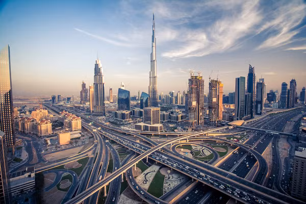 Toàn cảnh Dubai.