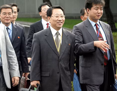Ông Kim Myong-gil, trưởng phái đoàn đàm phán của Triều Tiên.