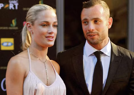 Oscar Pistorius và Reeva Steenkamp.