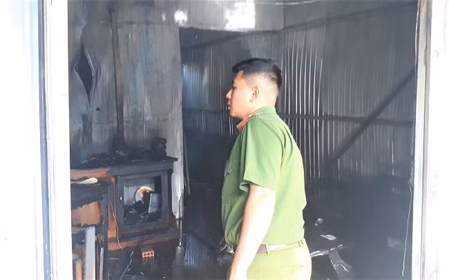Hiện trường vụ hỏa hoạn Hiện trường vụ hỏa hoạn