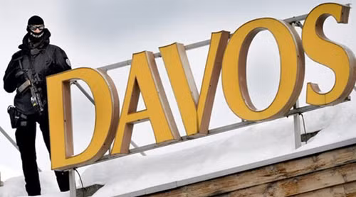 An ninh được thắt chặt ở Davos trong thời gian diễn ra các hội nghị. Ảnh: DPA