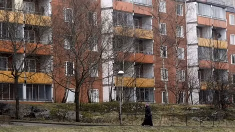 Rất khó để thuê được một căn hộ ở Stockholm đang thiếu. (Ảnh: Reuters)