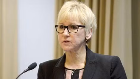Ngoại trưởng Thụy Điển Margot Wallstrom. (Ảnh: AP)