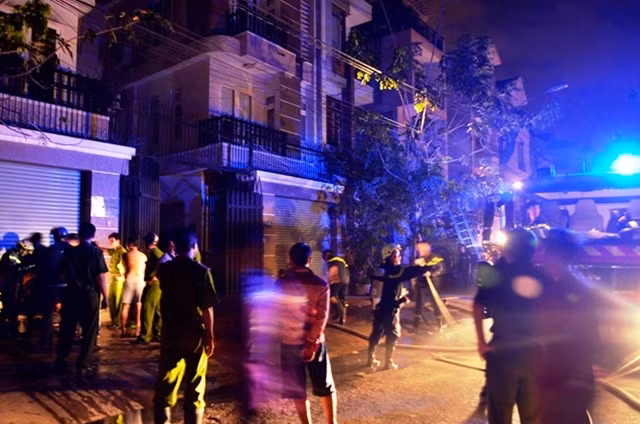 Hiện trường vụ cháy