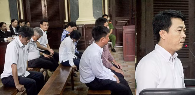 Bị cáo Nguyễn Minh Hùng và các bị cáo trong vụ án