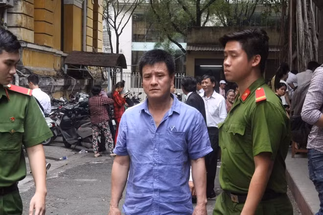 Bị cáo Nguyễn Trường Duy tại phiên toà