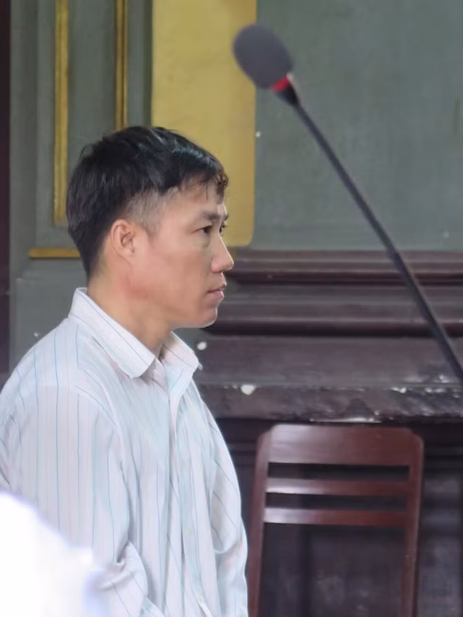 Bị cáo Trường tại phiên tòa phúc thẩm.