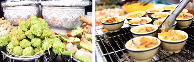Các món ẩm thực dân dã, đường phố...