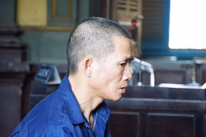 Bị cáo Nguyễn Thọ tại phiên toà