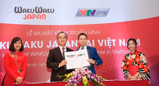 Quyết định hợp tác giữa Wakuwaku Japan và VTVcab được đưa ra sau 8 tháng chạy thử