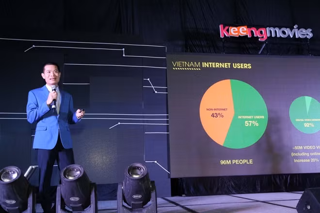Keng Movies cho biết, khán giả xem phim qua internet mới là đối tượng chính trong tương lai