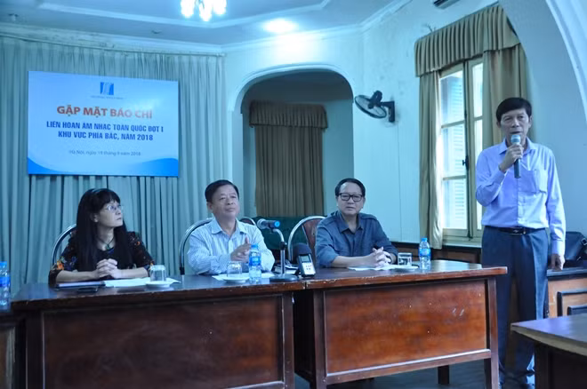 Ban tổ chức trao đổi với báo chí về Liên hoan Âm nhạc toàn quốc đợt 1