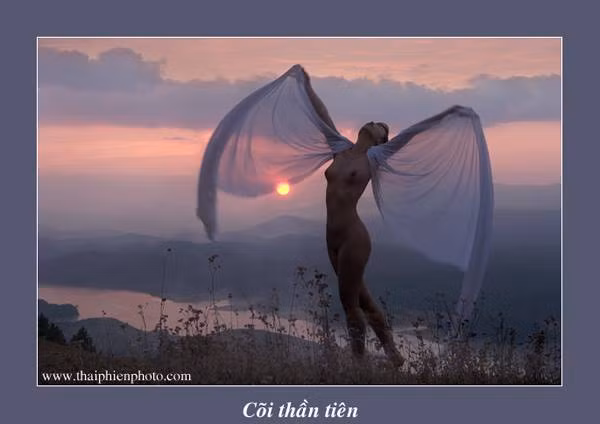 Tác phẩm "Cõi thần tiên" của nhiếp ảnh gia Thái Phiên Tác phẩm "Cõi thần tiên" của nhiếp ảnh gia Thái Phiên