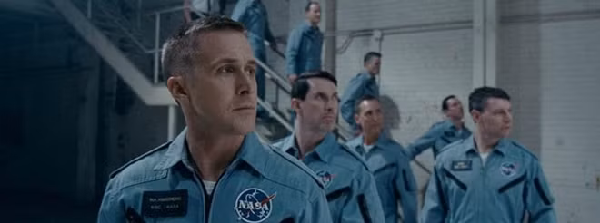 Tài tử Ryan Gosling trong vai Neil Armstrong