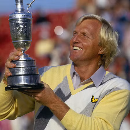 Greg Norman giành hơn 90 danh hiệu vô địch ở các giải golf