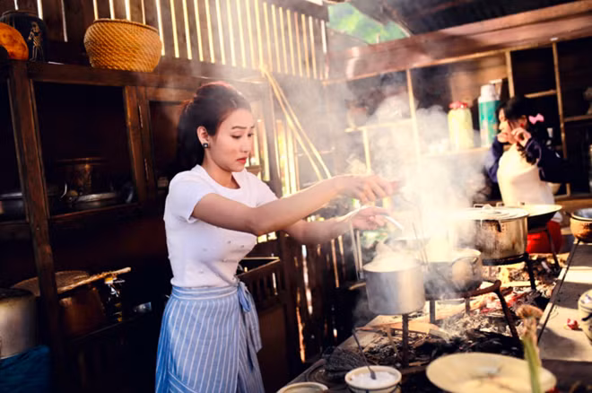 Một trong số các tạo hình dễ thương của Ngân Khánh