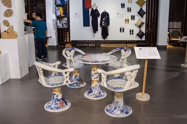 Góc trưng bày sản phẩm của các thí sinh tham gia cuộc thi Góc trưng bày sản phẩm của các thí sinh tham gia cuộc thi