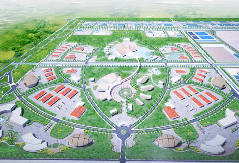 Mô hình Khu công nghệ môi trường xanh.