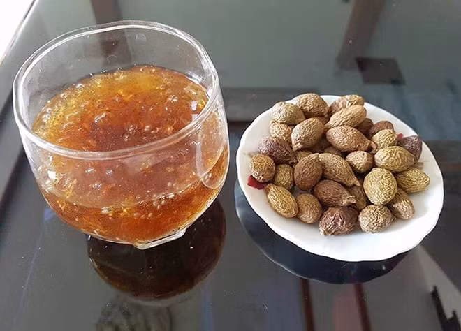 Hạt ươi làm đồ uống và là vị thuốc trong đông y.