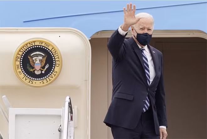 Chuyến công du châu Âu đầu tiên của ông Biden trên cương vị Tổng thống Mỹ. Ảnh: L.G.
