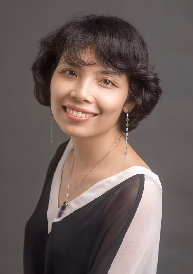 Thạc sĩ giáo dục Nguyễn Thu Hà đánh giá cao môn học Công Dân Số và bày tỏ sự tin tưởng về kết quả của môn học trong việc tạo ra thế hệ công dân toàn cầu tiên tiến"