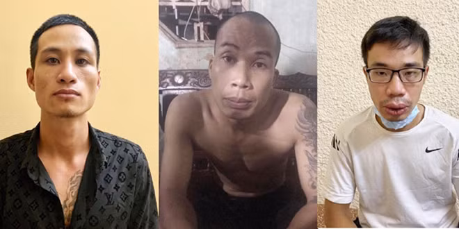 Nhóm cướp Trần Văn Nam, Lê Văn Cường, Nguyễn Quang Tùng.