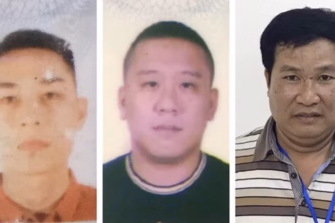 Một số đối tượng trong vụ án.