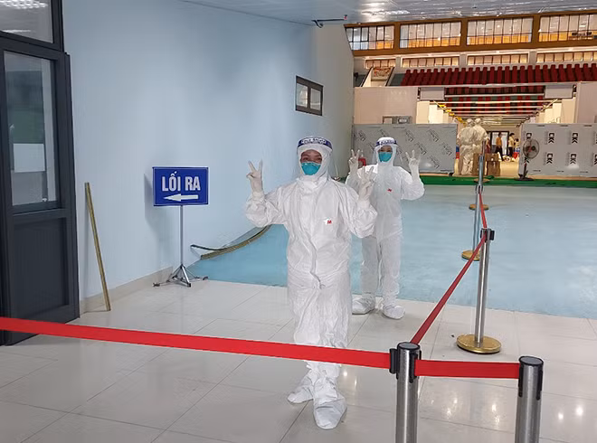 Mong muốn chiến thắng bệnh dịch.