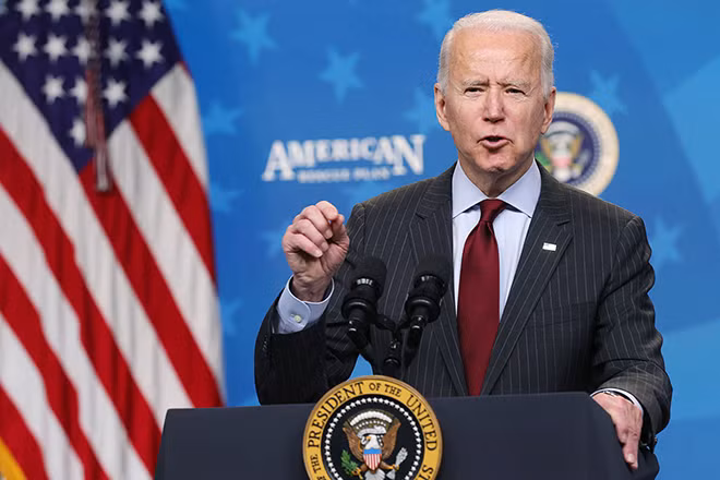 Chính quyền Tổng thống Mỹ Joe Biden thông báo các biện pháp trừng phạt nhằm vào 7 quan chức cao cấp trong Chính phủ Nga. Ảnh: L.G