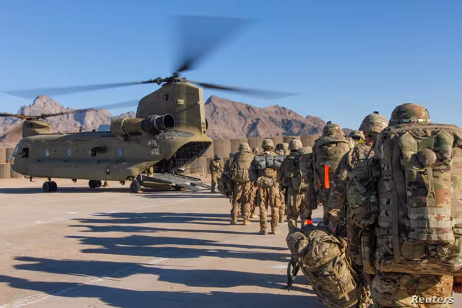 Những lính Mỹ cuối cùng sẽ rút khỏi Afghanistan, rút khỏi cuộc chiến dài nhất trong lịch sử nước Mỹ. Ảnh: L.G
