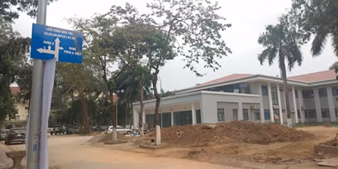 Khu điều trị của Bệnh viện Tâm thần Trung ương I.