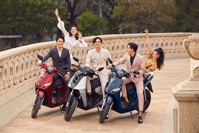 Ở châu Á, xe máy điện đã lăn bánh khắp mọi con đường.