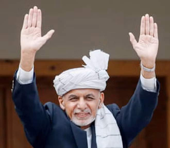 Tổng thống Afghanistan Ashraf Ghani.