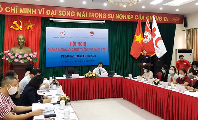 Hội nghị trực tuyến phòng ngừa, ứng phó thảm họa năm 2021.