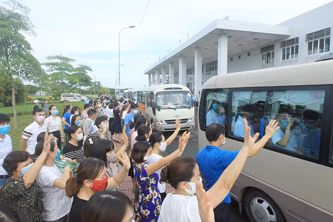 Được sự động viên của lãnh đạo TP Hải Phòng và ngành Y tế cùng đồng nghiệp, các Đoàn công tác đều quyết tâm hoàn thành nhiệm vụ.