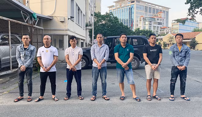 Các đối tượng trong vụ án.