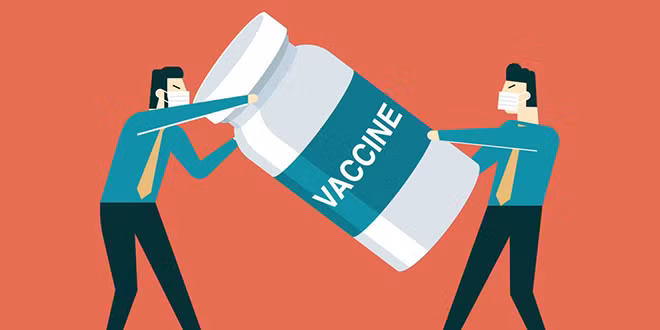 Cuộc chiến vaccine của các nước giàu có nguy cơ kéo lùi nỗ lực chống dịch bệnh toàn cầu.