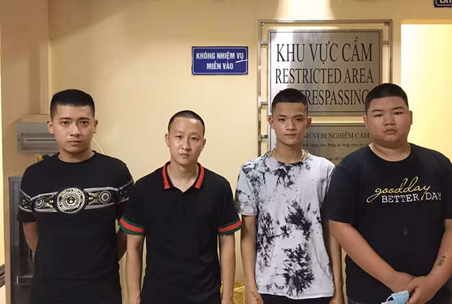 Các đối tượng chính trong vụ án đòi nợ bằng bom bẩn. Các đối tượng chính trong vụ án đòi nợ bằng bom bẩn.