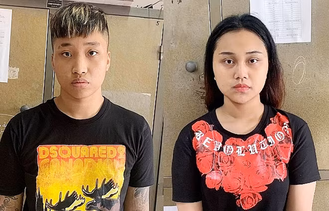 Thiếu tiền ăn chơi, Lý Thành Phong - Bùi Khánh Linh rủ nhau đi cướp giật.