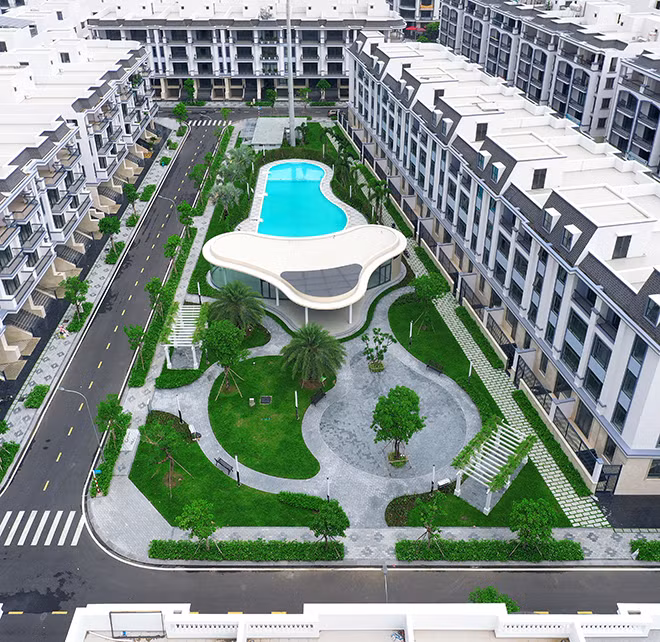 Một khu dân cư của Van Phuc City.