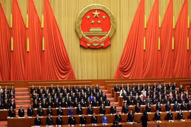 Kỳ họp Đại hội Đại biểu Nhân dân Trung Quốc (NPC) năm 2019. (Ảnh: Reuters)