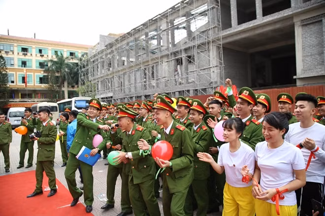 Các hoạt động trong ngày hội thu hút sự tham gia của đông đảo các đoàn viên thanh niên.