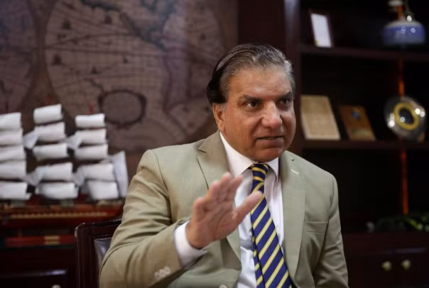 Mitch Muzammil Hussain - Chủ tịch Cơ quan quản lý phát triển nguồn nước và năng lượng Pakistan (WAPDA). Ảnh: Reuters