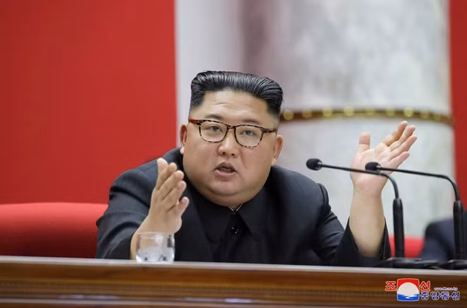 Ông Kim Jong-un đã chủ trì một cuộc họp bốn ngày hiếm hoi của Ủy ban hoạch định chính sách đảng Lao động Triều Tiên cầm quyền kể từ hôm 28-12. (Ảnh: KCNA)