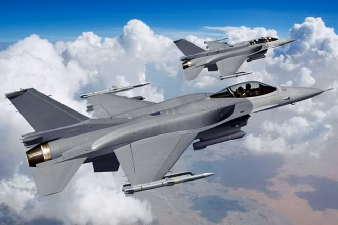 Tiêm kích F-16 Fighting Falcon. (Nguồn: lockheedmartin)