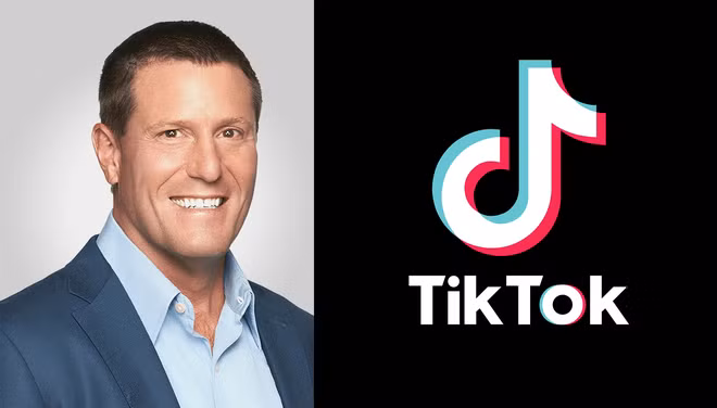 Tổng Giám đốc (CEO) TikTok Kevin Mayer. (Ảnh: ITN)